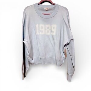 Stella Tweed Light Gray 1989 Taylor Swift Sweater